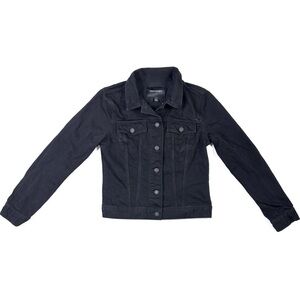 Banana Republic Black Jean Jacket
